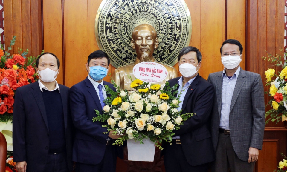 Lãnh đạo tỉnh thăm, động viên các đơn vị thực hiện công tác khóa sổ tài chính năm 2021