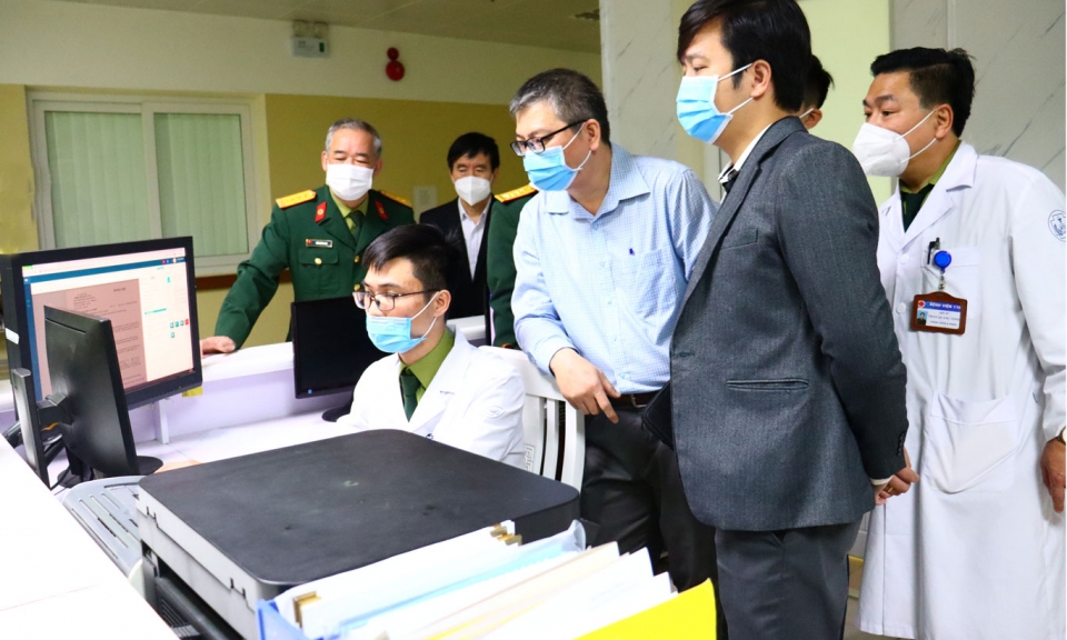 Bệnh viện Quân y 110 triển khai Bệnh án điện tử