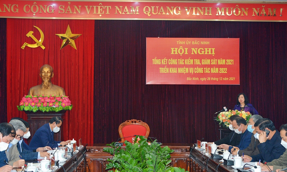 Tỉnh ủy triển khai nhiệm vụ công tác kiểm tra, giám sát năm 2022