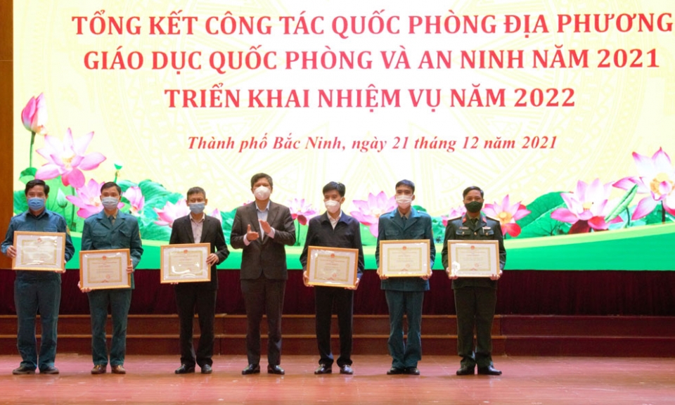 Thành phố Bắc Ninh triển khai công tác Quốc phòng địa phương năm 2022