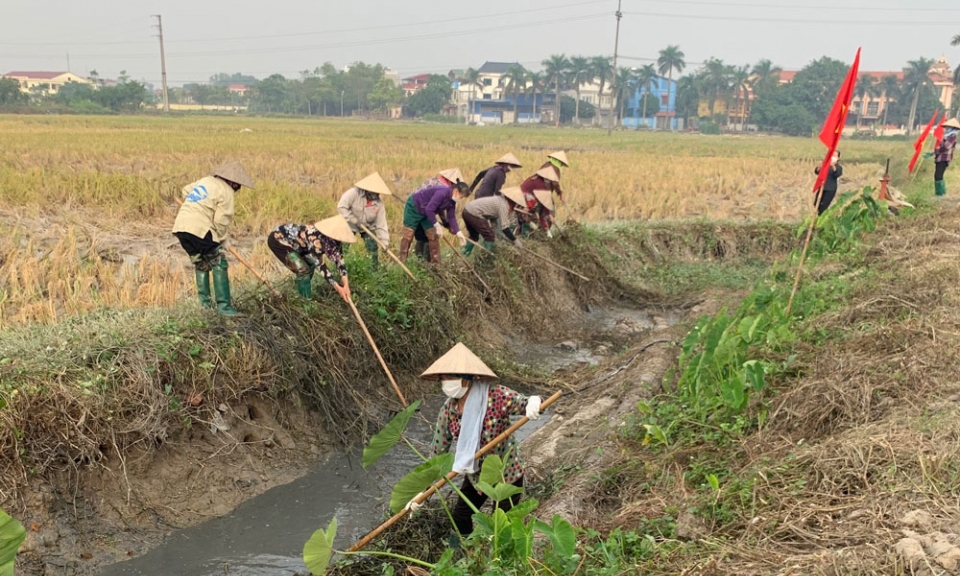 Chiến dịch  làm thủy lợi cải tạo đất tại Tiên Du