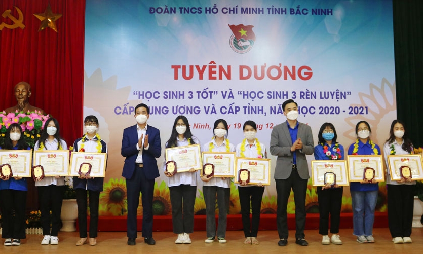 16 học sinh Bắc Ninh được tuyên dương “Học sinh 3 tốt” cấp Trung ương