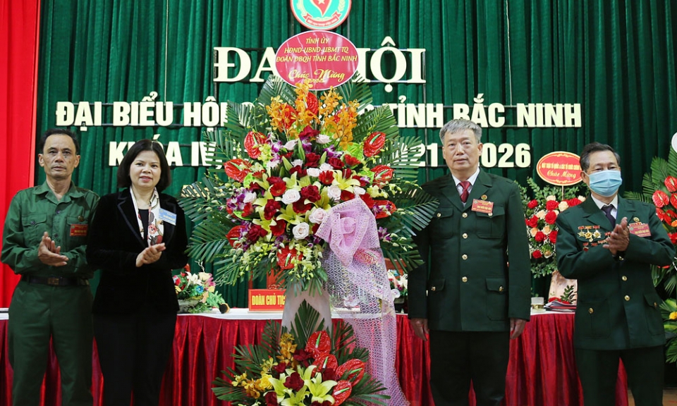 Đại hội đại biểu Hội Cựu Thanh niên xung phong tỉnh Bắc Ninh nhiệm kỳ 2021-2026