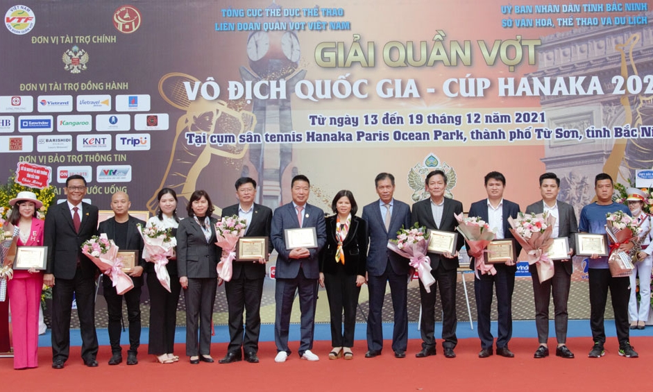 Khai mạc giải Quần vợt vô địch Quốc gia- Cúp Hanaka năm 2021