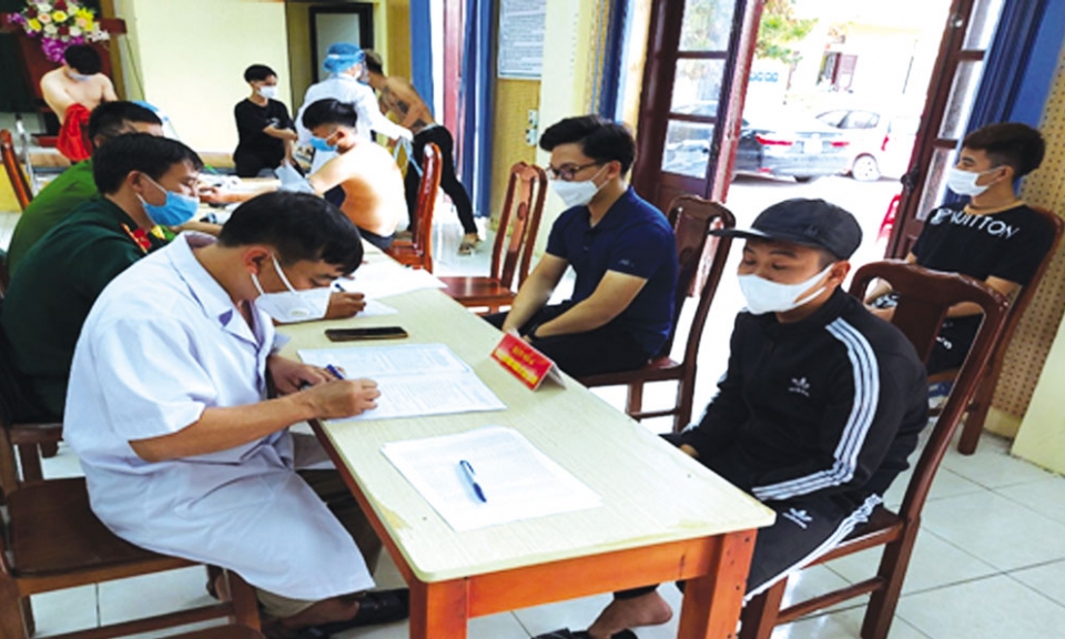 Quế Võ đổi mới công tác tuyển chọn  và gọi công dân nhập ngũ