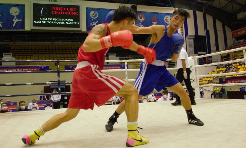 Bắc Ninh giành 12 huy chương tại giải vô địch Boxing nam- nữ toàn quốc năm 2021
