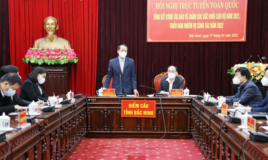 Triển khai công tác bảo vệ chăm sóc sức khoẻ cán bộ năm 2022