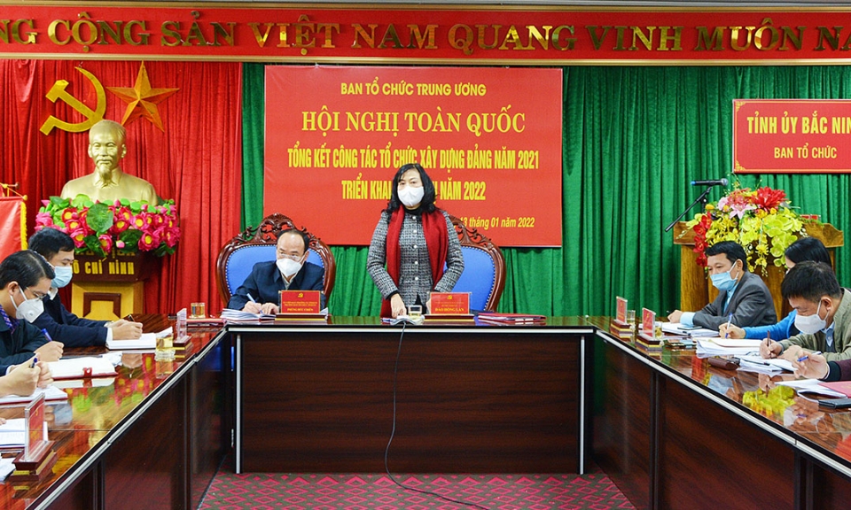 Xây dựng toàn Ngành tổ chức xây dựng Đảng trong sạch, toàn diện, đáp ứng yêu cầu nhiệm vụ đề ra
