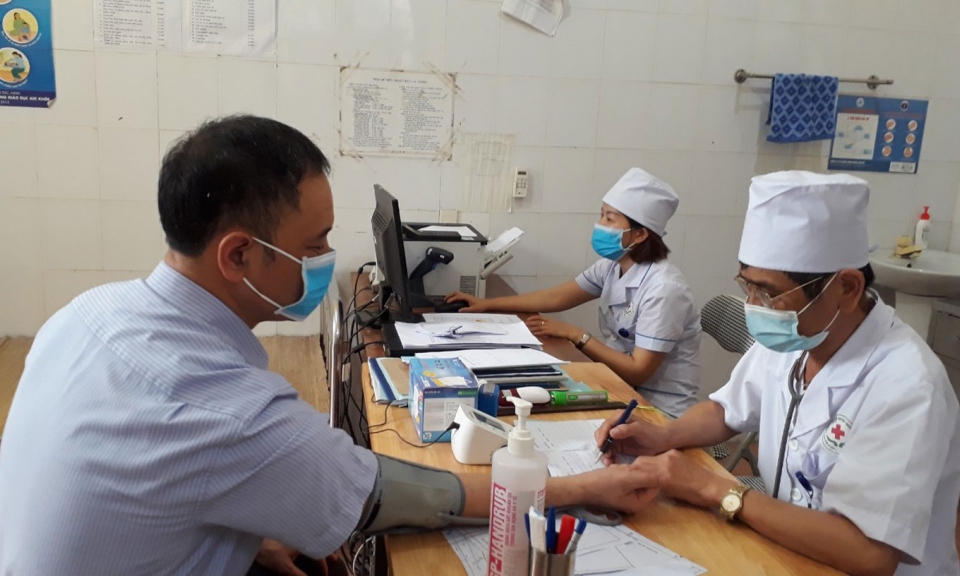 100% trạm y tế xã, phường, thị trấn triển khai quản lý điều trị tăng huyết áp