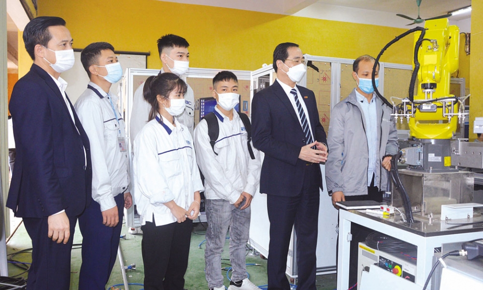 Nâng cao chất lượng đào tạo nghề  từ việc thực học, thực hành