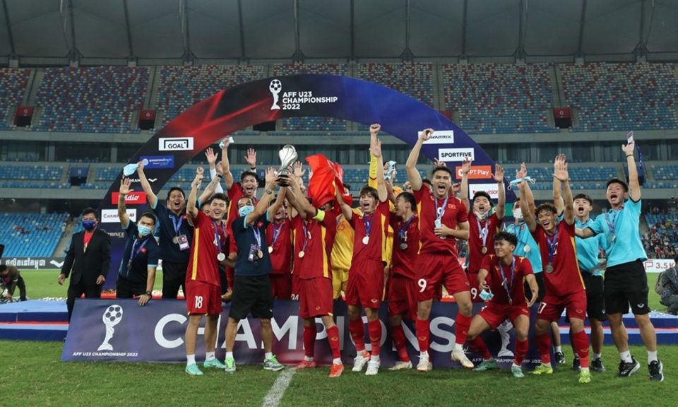 U23 Việt Nam đăng quang vô địch giải U23 Đông Nam Á 2022