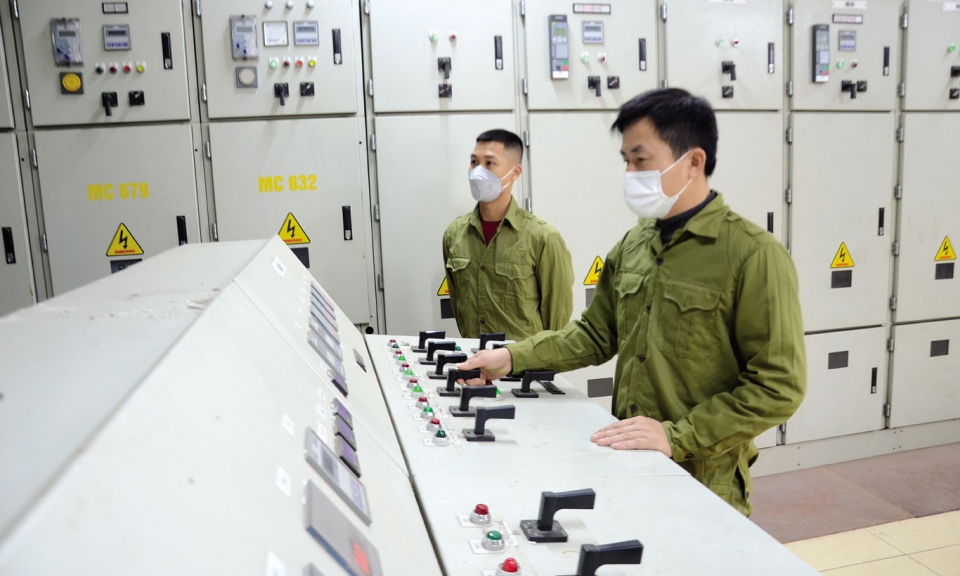 Bảo đảm nguồn nước  gieo cấy lúa xuân