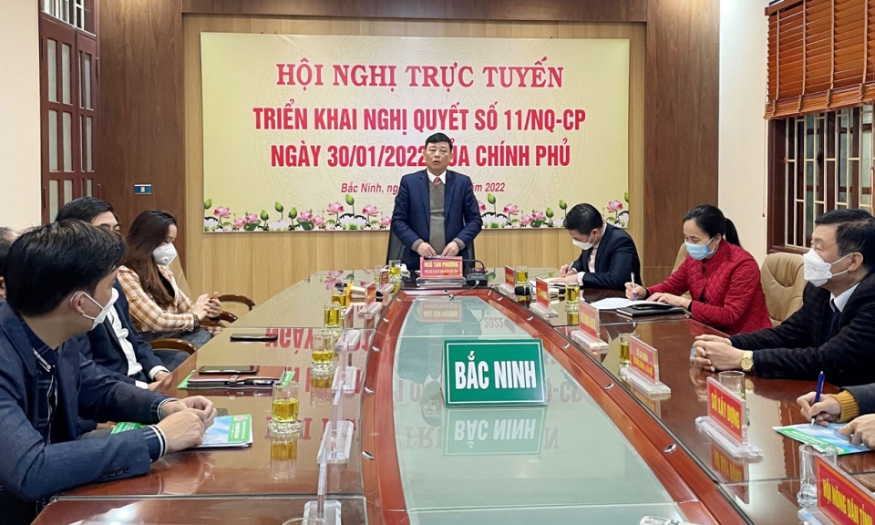 Triển khai Nghị quyết số 11 của Chính phủ  về chương trình  phục hồi và phát triển kinh tế-xã hội