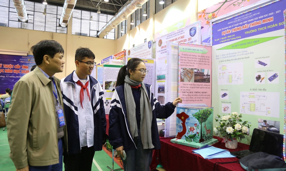 Cuộc thi khoa học, kỹ thuật cấp tỉnh học sinh trung học năm học 2021-2022