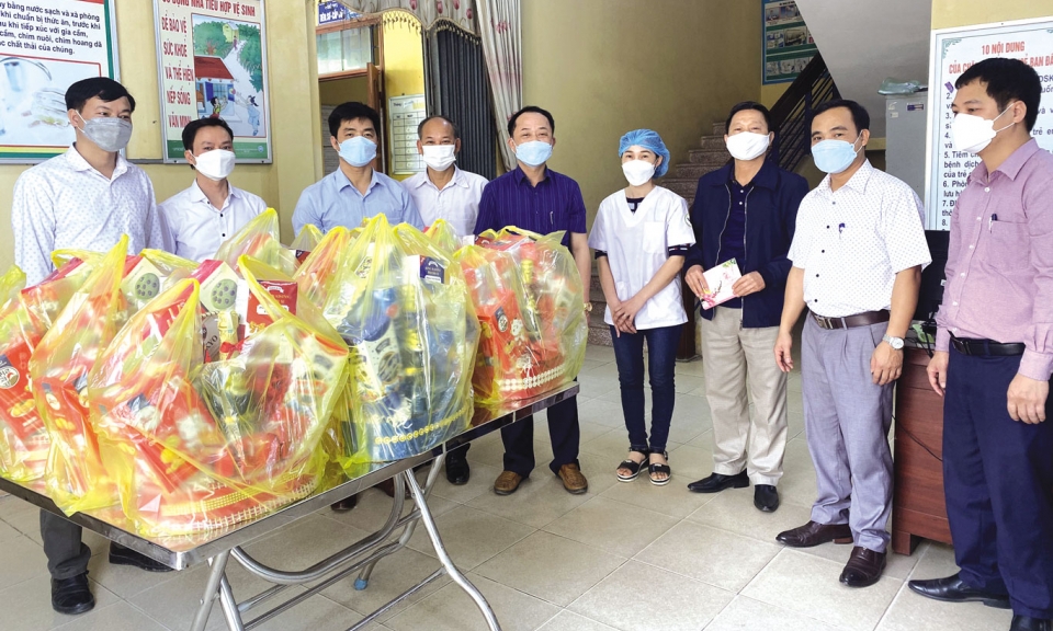 Đảng bộ xã Long Châu chú trọng công tác xây dựng tổ chức cơ sở Đảng