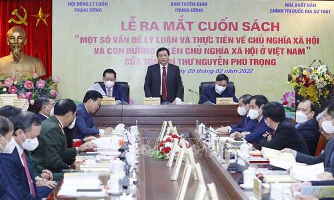 Ra mắt sách của Tổng Bí thư Nguyễn Phú Trọng về con đường đi lên CNXH ở Việt Nam