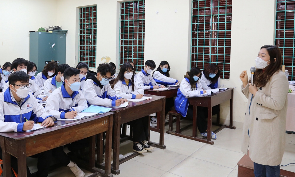 35,8% giáo viên có trình độ trên chuẩn