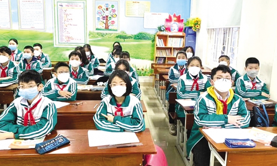 Hơn 95% học sinh phổ thông  trở lại trường học