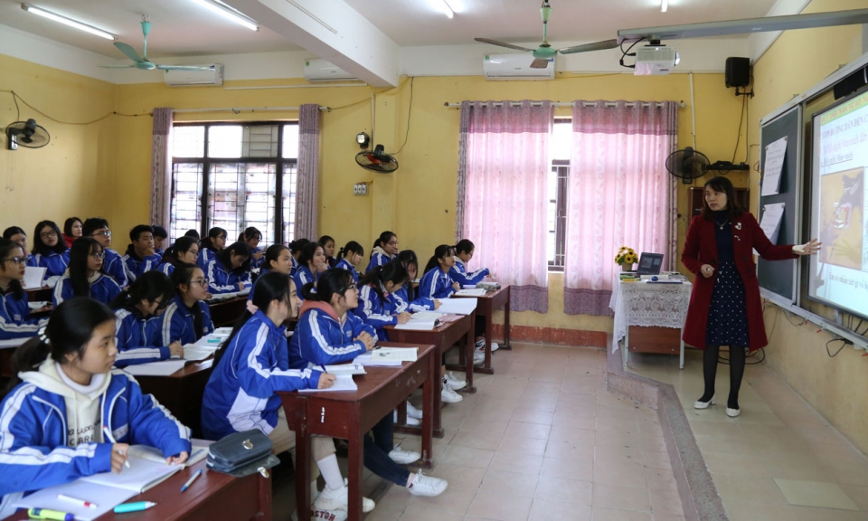 275 giáo viên tham dự Hội thi giáo viên dạy giỏi cấp tỉnh năm học 2021-2022