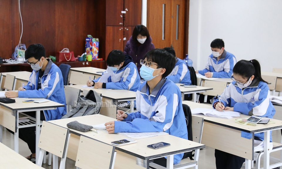 Bắc Ninh: 10 học sinh giỏi Quốc gia được tham dự vòng 2 chọn các đội tuyển Olympic khu vực và Quốc tế năm 2022