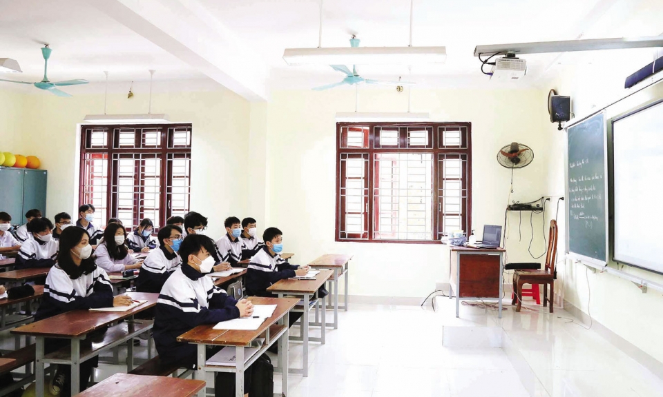 Ghi nhận ở ngôi trường vượt khó