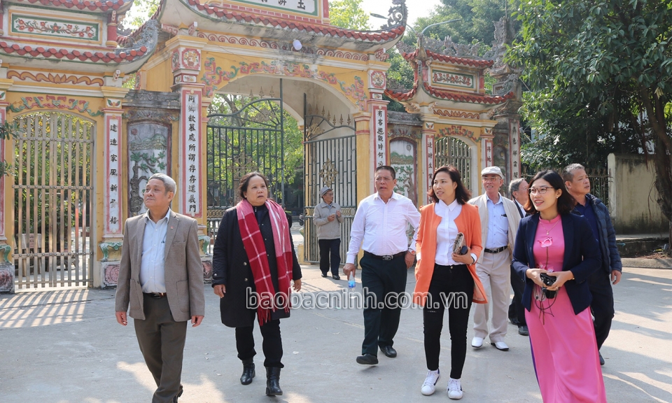 Mở cửa phục hồi du lịch, Bắc Ninh phấn đấu đón 950 nghìn lượt khách trong năm 2022