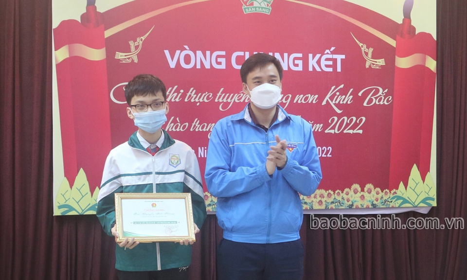 Chung kết cuộc thi “Măng non Kinh Bắc - Tự hào trang sử quê hương”