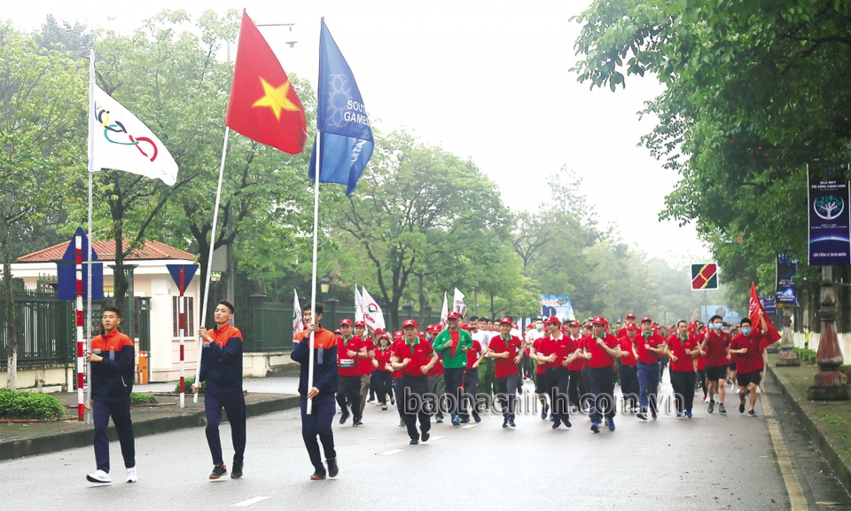 Sức hút từ giải việt dã “Khỏe để lập nghiệp và giữ nước” Cúp Báo Bắc Ninh