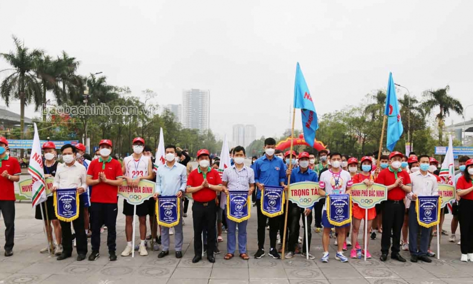 Khai mạc giải chạy Nagakawa “Khỏe để lập nghiệp và giữ nước” cúp Báo Bắc Ninh lần thứ XXVI-năm 2022
