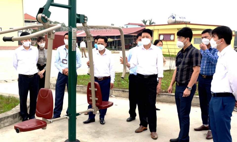 Xã Tam Giang (Yên Phong) đạt 19/19 tiêu chí Nông thôn mới nâng cao