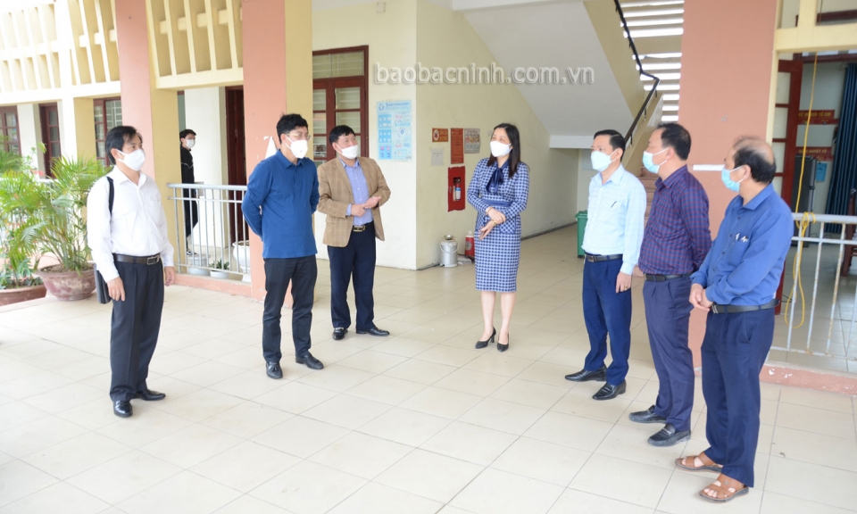 Thẩm định xã NTM nâng cao tại huyện Tiên Du
