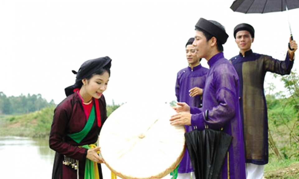 Các loại giọng trong dân ca Quan họ