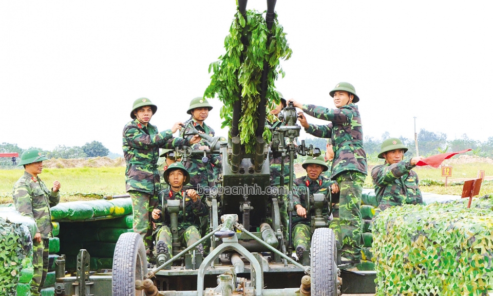 Quyết tâm thực hiện thắng lợi nhiệm vụ diễn tập khu vực phòng thủ tỉnh