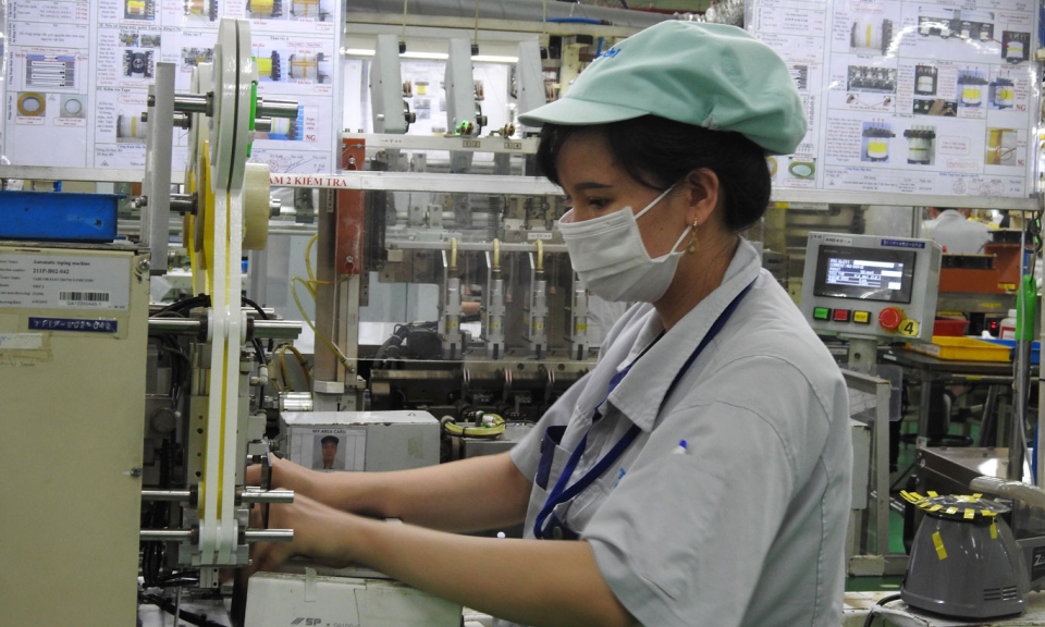 Chỉ số tiêu thụ ngành công nghiệp chế biến, chế tạo tăng mạnh trong tháng 3