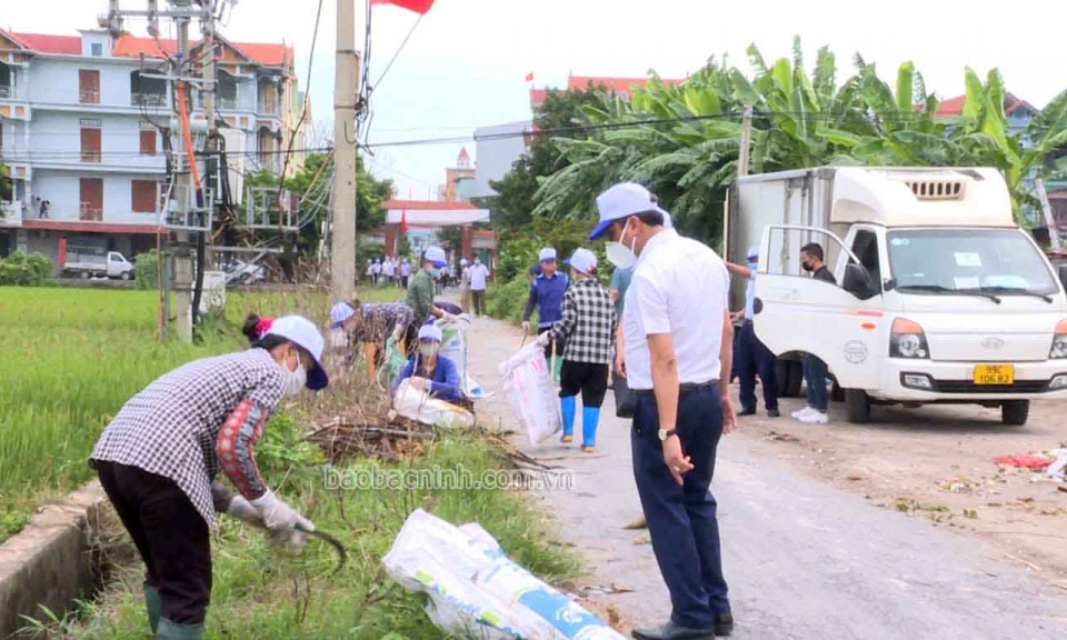 Nông dân Thuận Thành lan tỏa phong trào bảo vệ môi trường