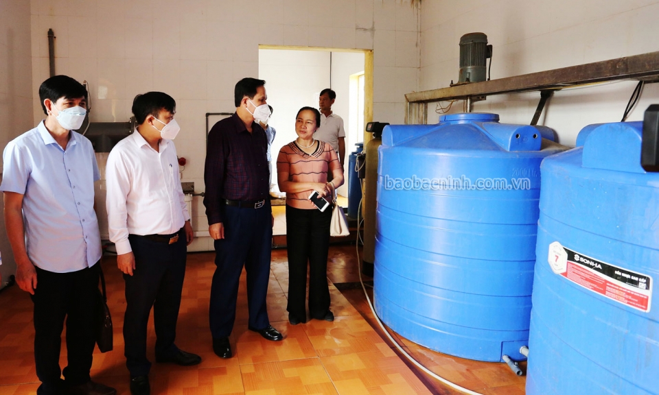 Giám sát chất lượng nước sạch tại Công ty Cổ phần Đầu tư xây dựng thương mại Phú Quang