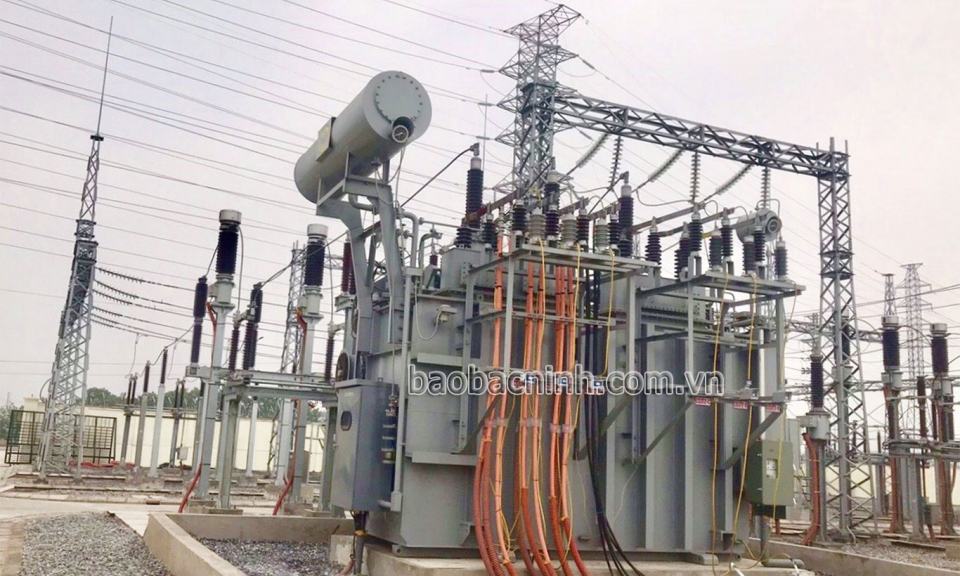 Đóng điện các xuất tuyến 22kV sau TBA 110kV Đại Đồng - Hoàn Sơn và các TBA phân phối khu vực huyện Lương Tài