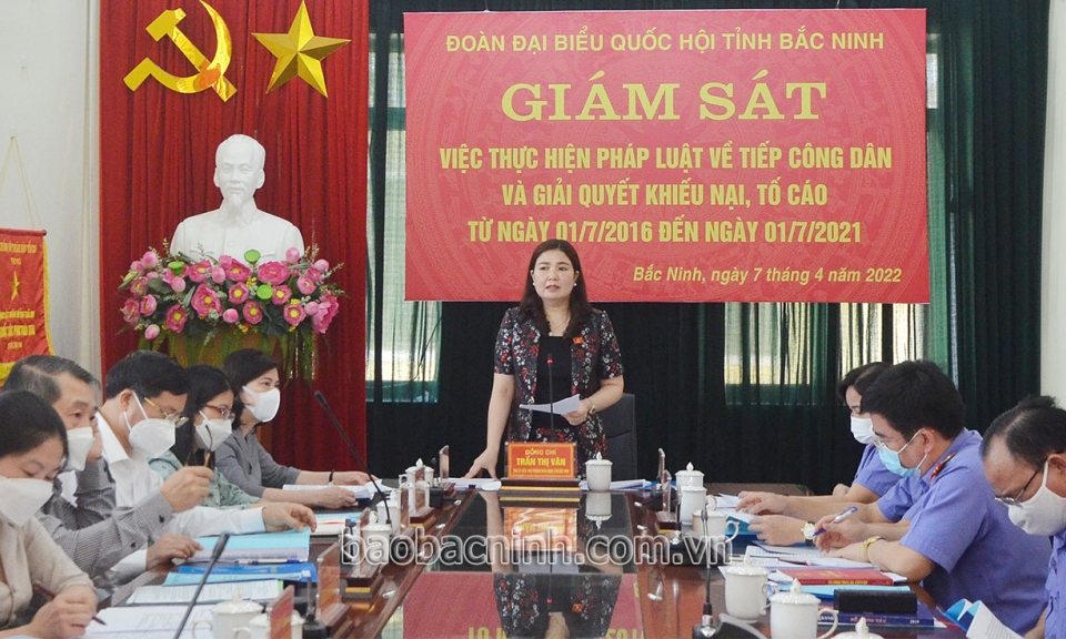 Tỷ lệ giải quyết đơn khiếu nại, tố cáo của Viện Kiểm sát nhân dân 2 cấp tỉnh Bắc Ninh đạt 100%