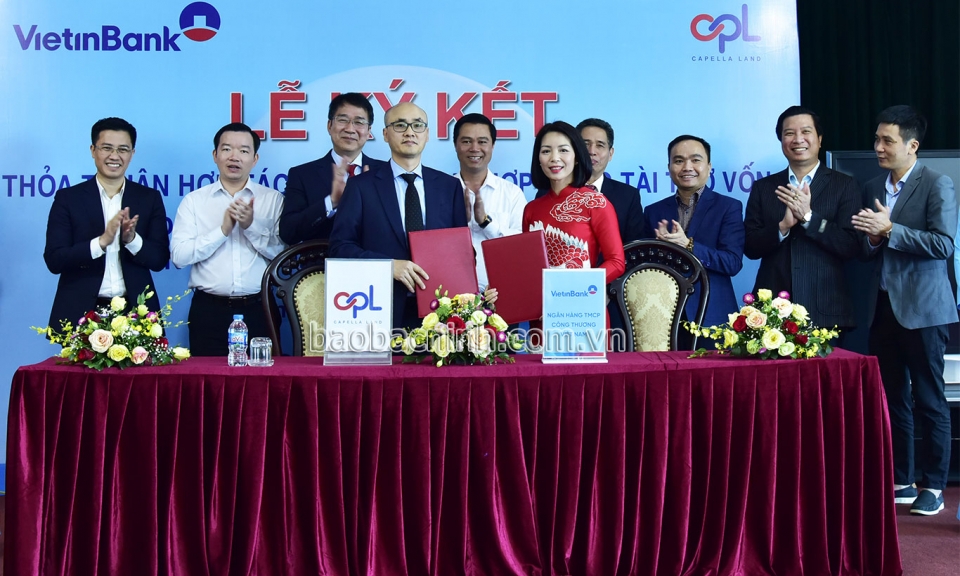 VietinBank Tiên Sơn tài trợ gần 1.900 tỷ đồng cho 2 dự án của Công ty Cổ phần Bất động sản Capella