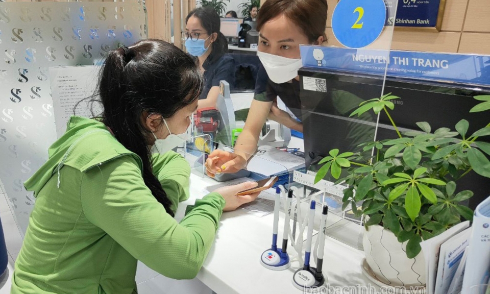 Shinhan Bank Chi nhánh Quế Võ doanh số thanh toán quốc tế đạt gần 90 triệu USD