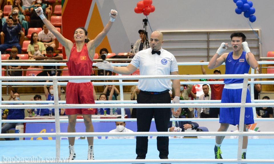 Bắc Ninh có 5/6 VĐV dự SEA Games 31 giành được huy chương