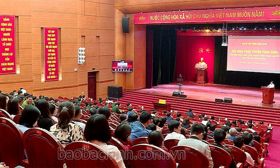 Đảng bộ huyện Yên Phong  nâng cao chất lượng học tập,  quán triệt nghị quyết của Đảng