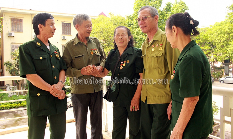 Đội Thanh niên xung phong Nguyễn Văn Cừ gặp mặt truyền thống