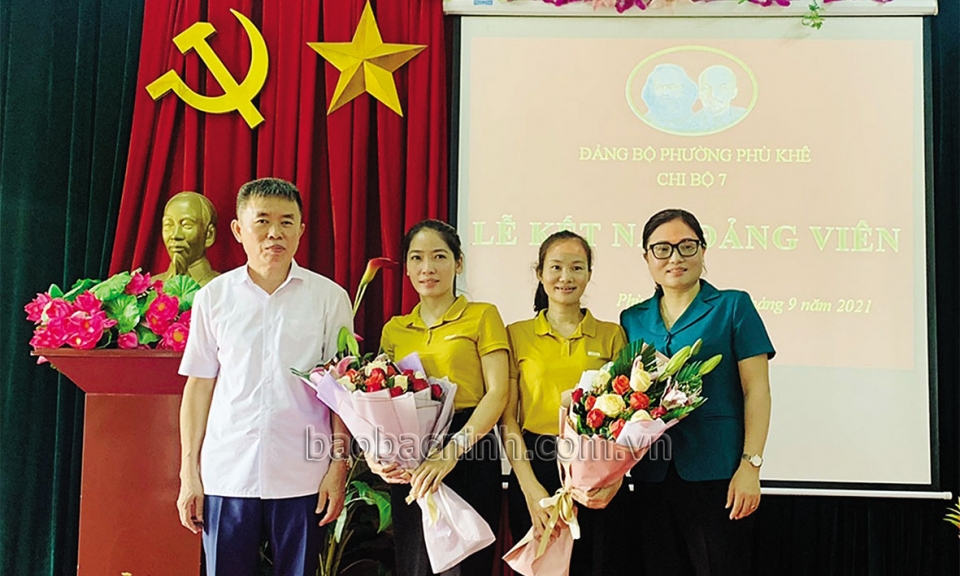 Đảng bộ thành phố Từ Sơn  chú trọng phát triển đảng viên