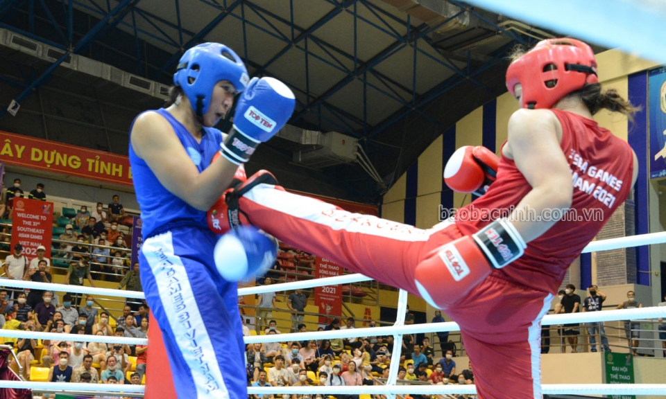 Việt Nam có 5 võ sỹ vào chung kết môn Kickboxing SEA Games 31