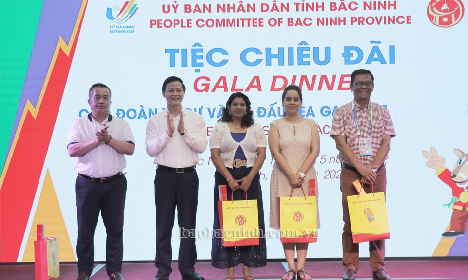 Chào đón các Đoàn thể thao môn Quần vợt SEA Games 31 tại Bắc Ninh