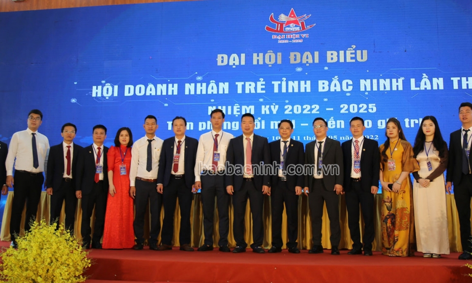 Phiên thứ nhất Đại hội đại biểu Hội Doanh nhân trẻ tỉnh lần thứ VI, nhiệm kỳ 2022-2025