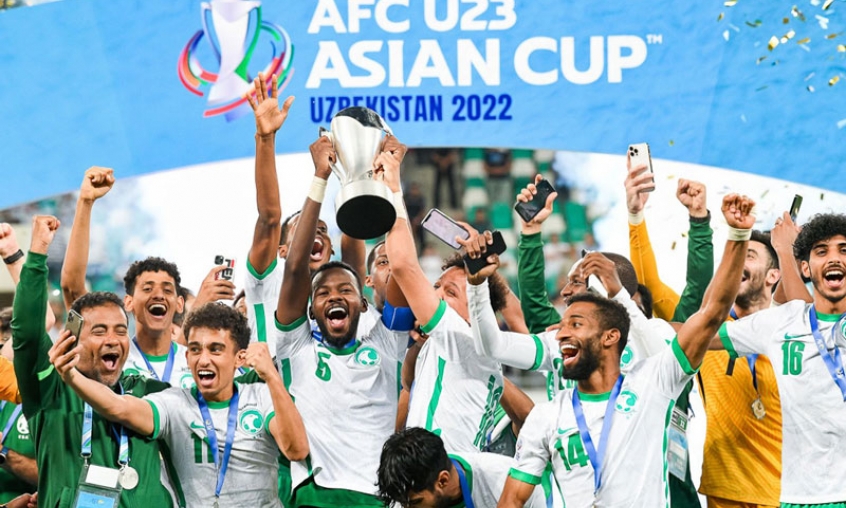 Thắng Uzbekistan 2 - 0, Saudi Arabia vô địch Cúp bóng đá U23 châu Á 2022