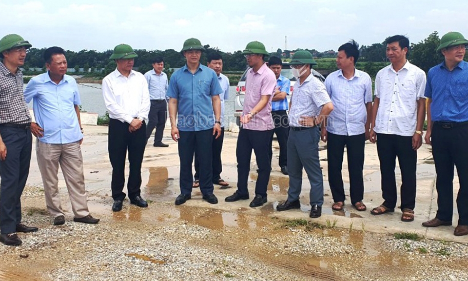 Gia Bình nâng cấp độ phòng, chống thiên tai lên mức cao nhất