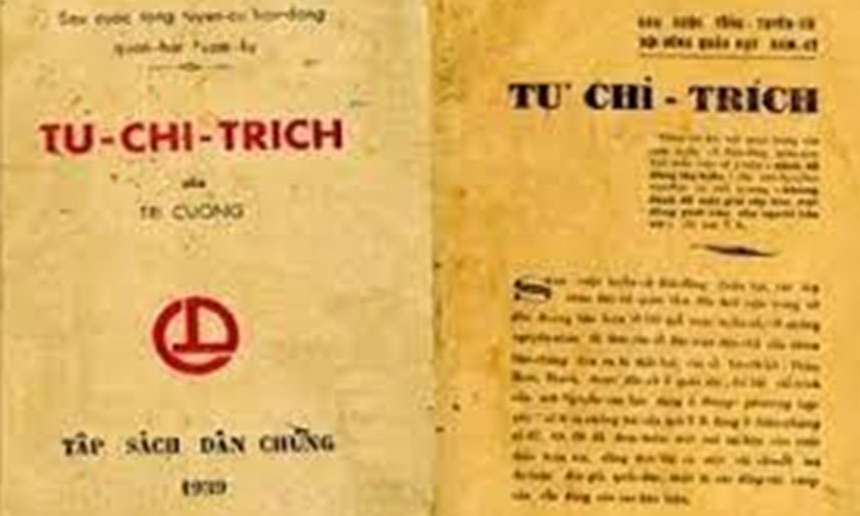 “Tự chỉ trích” - tác phẩm lý luận nổi tiếng